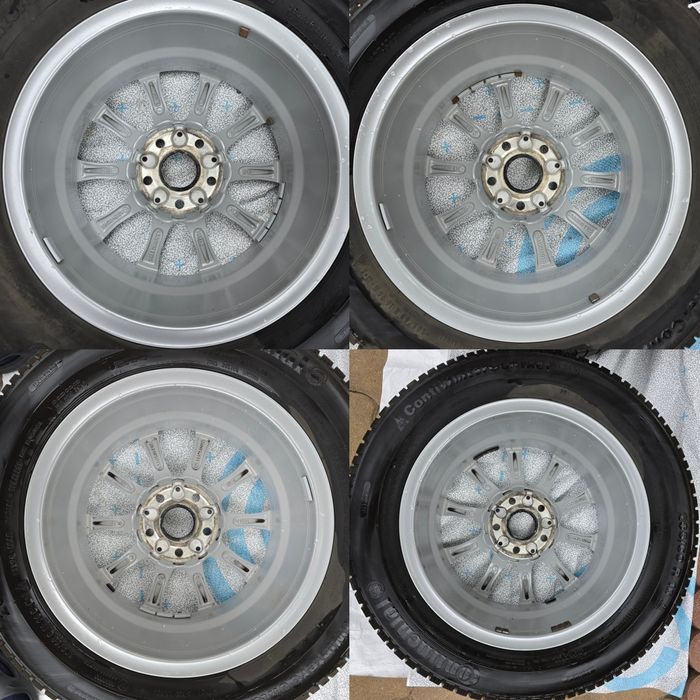 Jante aliaj Mercedes cu anvelope iarna Conti  205/60R16 6.5Jx16 ET38