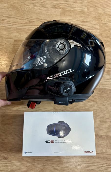 Casca Moto Shark  S700  XL  + Sena 10S
