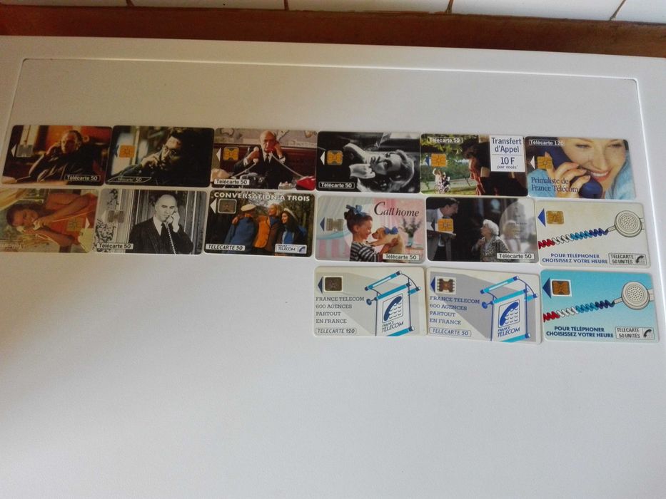 Фонокарти Франция и пощенски картички СССР.