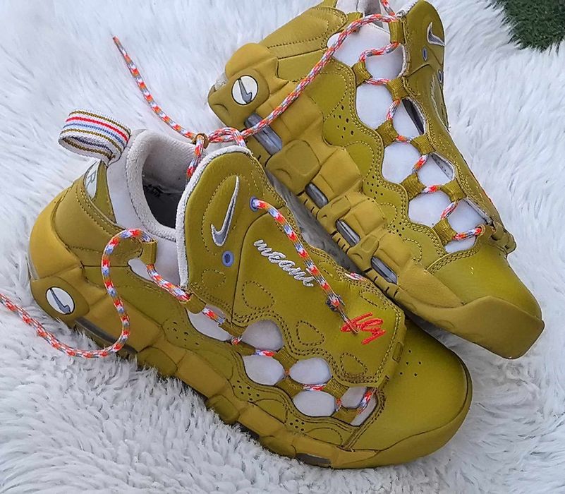 Nike Air More Money естествена кожа оригинални дамски сникърси 38.5 но