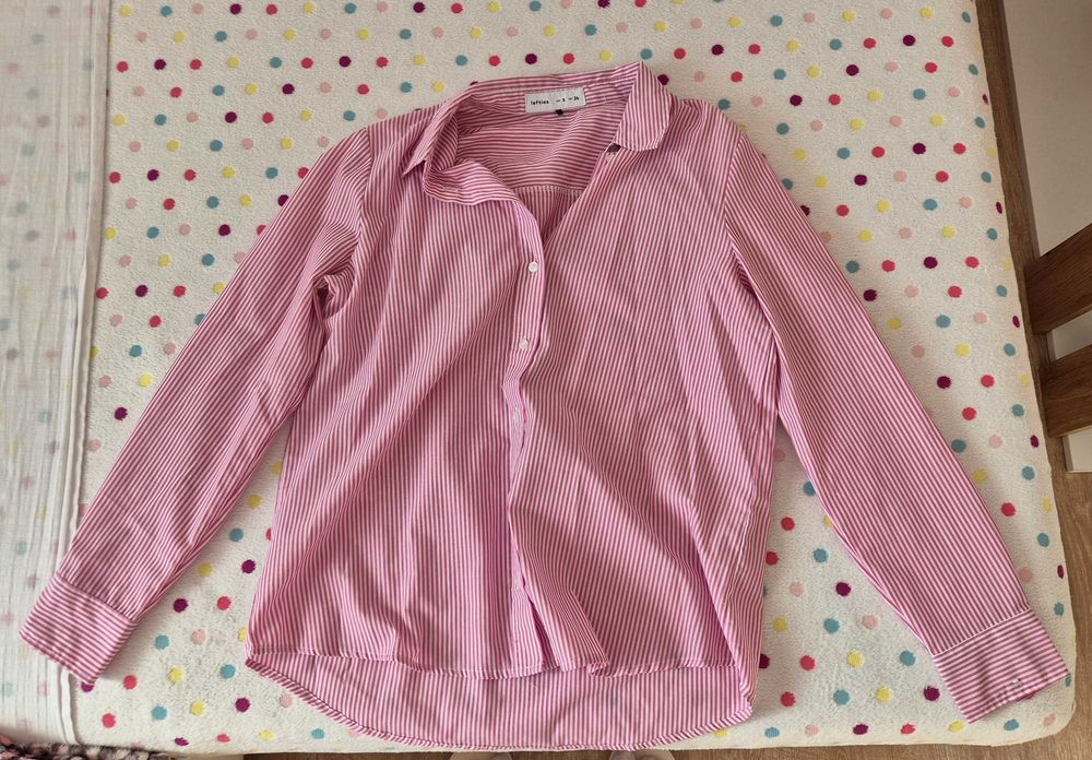 Vand camasa Lefties S roz cu alb