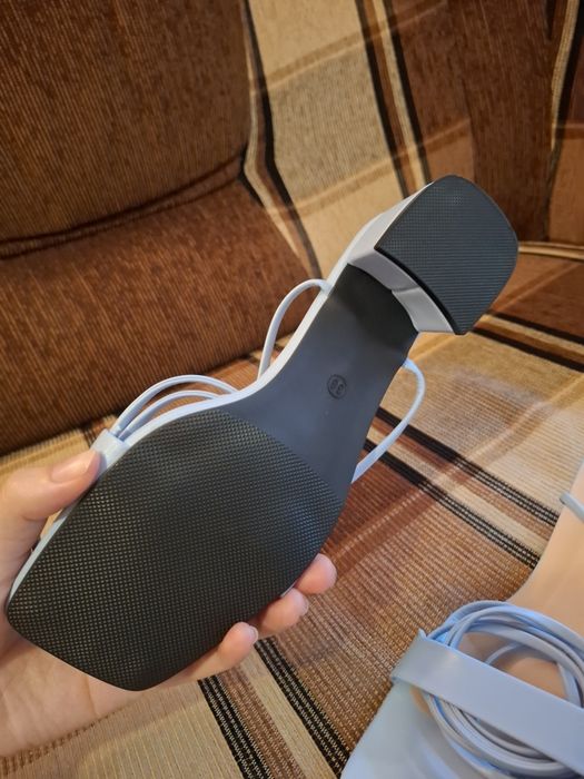 Sandale albastre cu toc jos pentru femei, mărimea 38