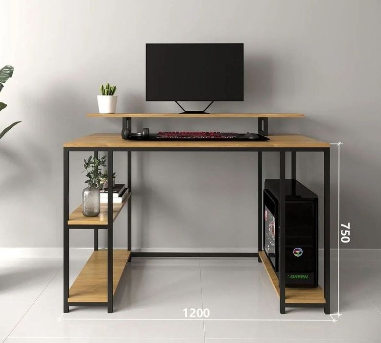 стол полкали ( компютерний стол )