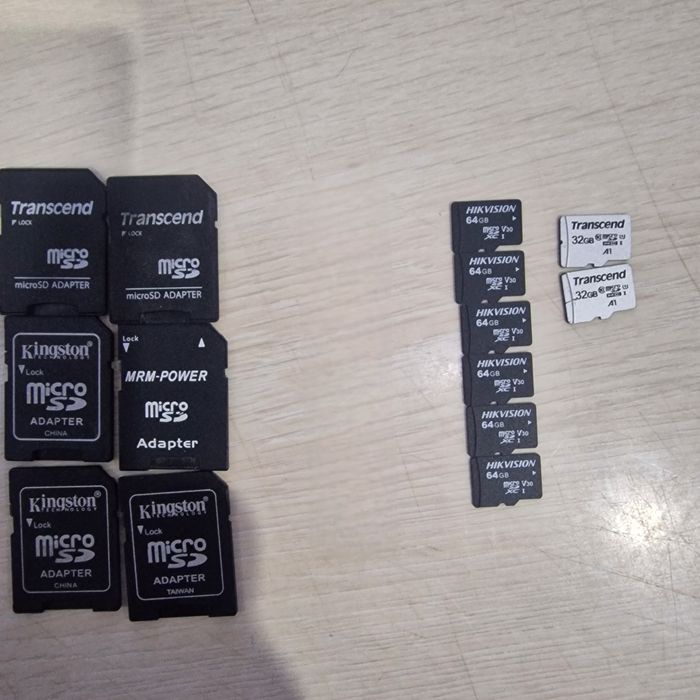 Продам SD card(Флэшки) 64G, 32G.
