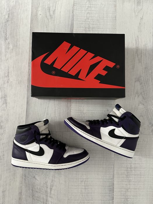 Jordan 1 High Court Purple