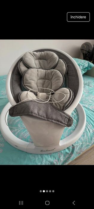 Balansoar Leagan electric  bebelusi muzica si bluetooth