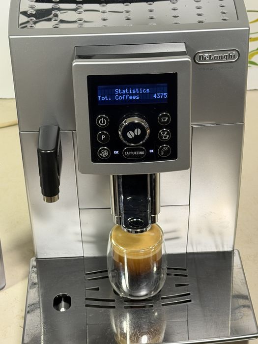 Кафемашина кафе автомат delonghi magnifica S cappuccino с гаранция