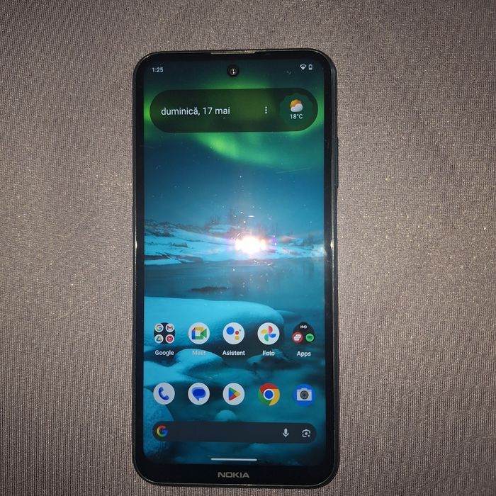 Vând telefon Nokia X20, Dual Sim, 128GB, 8GB RAM, 5G, Nordic Blue