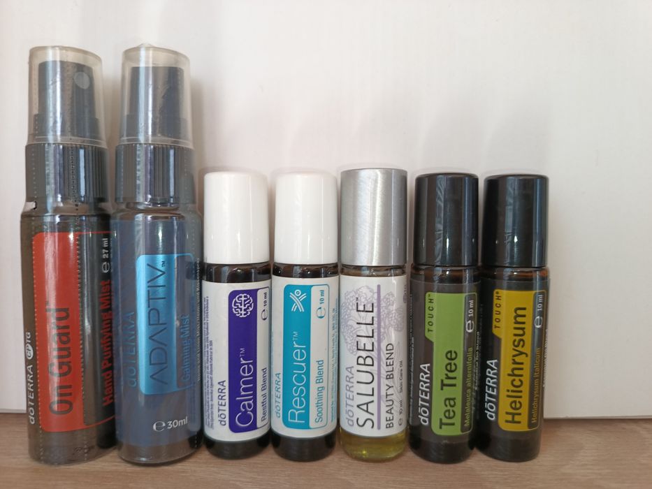 Етерични масла на Дотера.