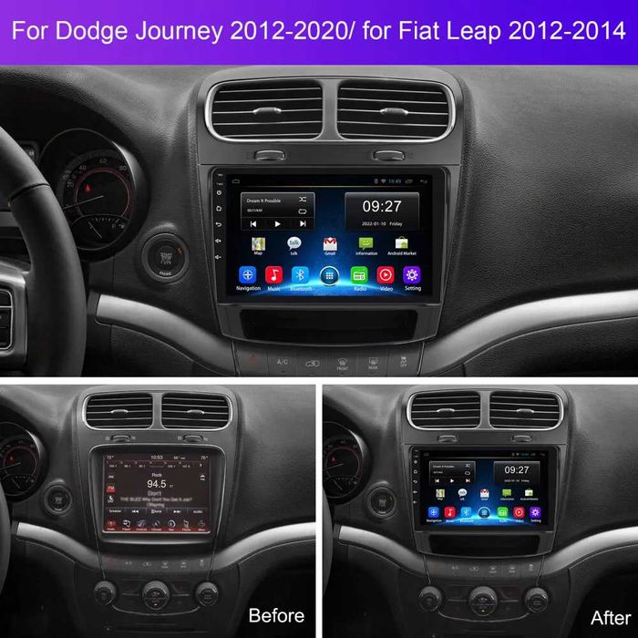 Мултимедия за Dodge Journey Fiat Freemont навигация Android 2DIN плеър