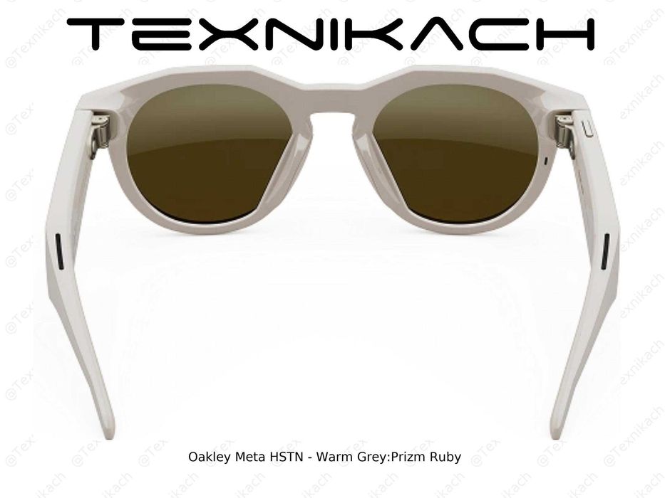 Новый Oakley Meta HSTN - Warm Grey/Prizm Ruby Доставка