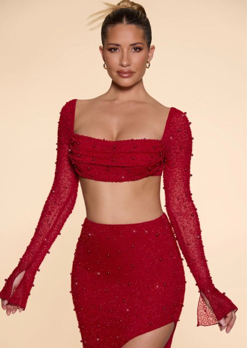 Червен комплект Oh Polly