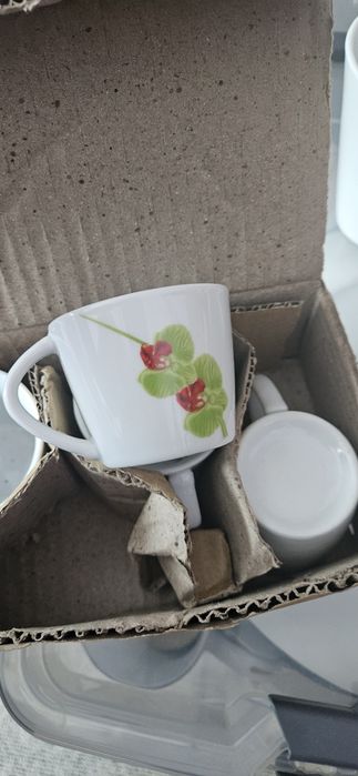 Комплект чаши и чинийки