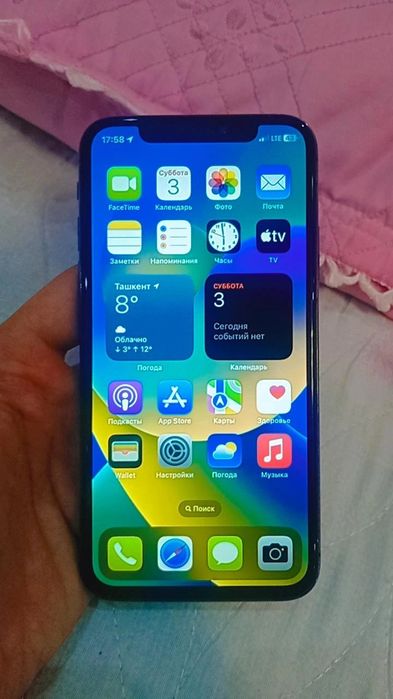 iPhone X 64 GB sotiladi