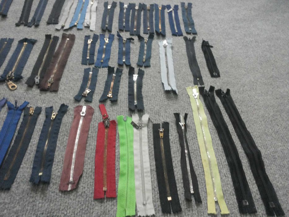 Набор молний (51 шт). Советские и импортные. Новые. Качество СССР