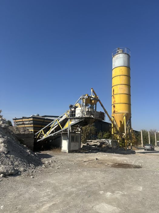 Мобильный бетонный завод