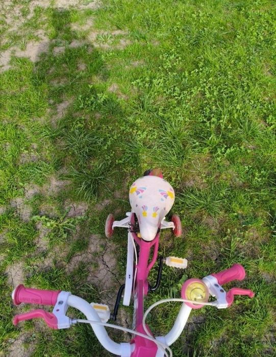 Bicicletă copii 16" cu roți ajutătoare