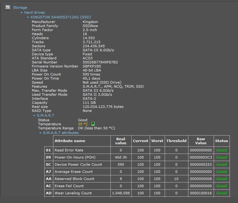 Laptop Samsung SF 310 intel core i3, 6gb ram, 112gb ssd