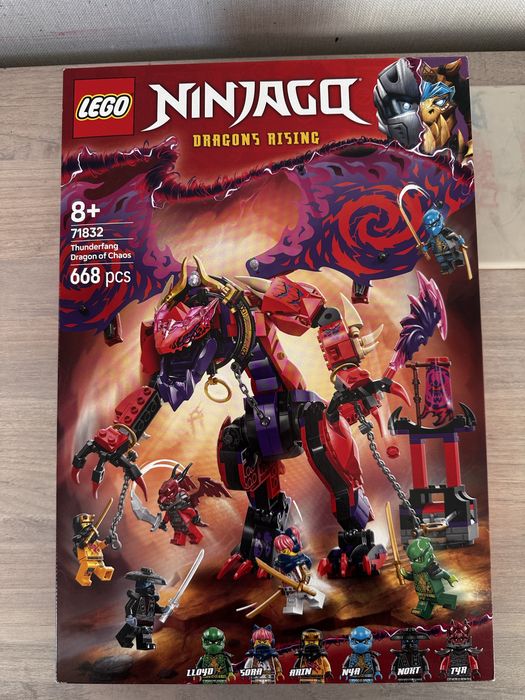 Новый конструктор LEGO NINJAGO