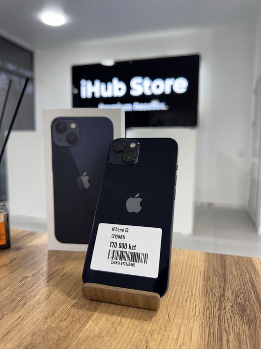 iPhone 13 • 128GB / 88% Black Айфон 13 • 128гб / 88% Темно синий