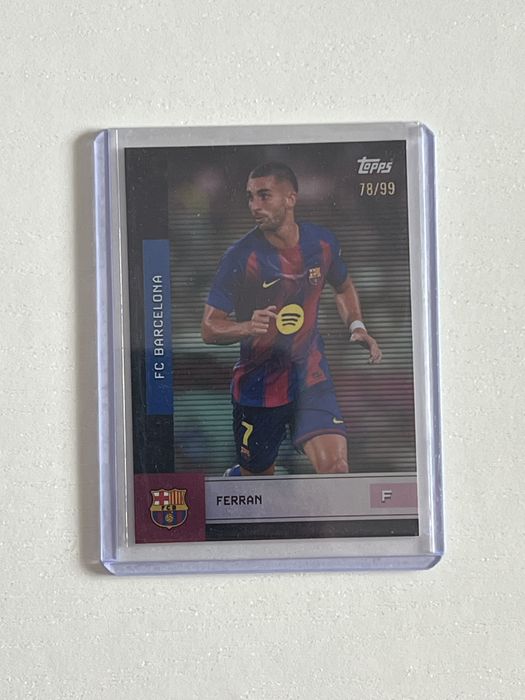 Topps FC Barcelona Team Set 25/26 номерирани карти