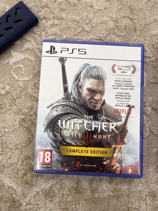 Игры на ps5 Witcher 3 и call of duty