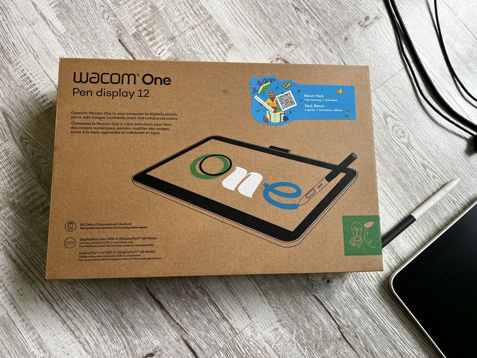 Графичен таблет WACOM One Pen display 12
