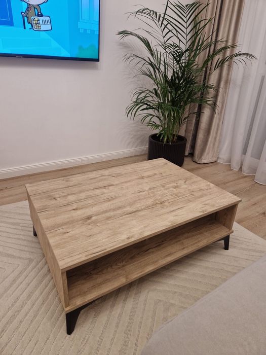 Vand masa living cafea cu spatiu depozitare