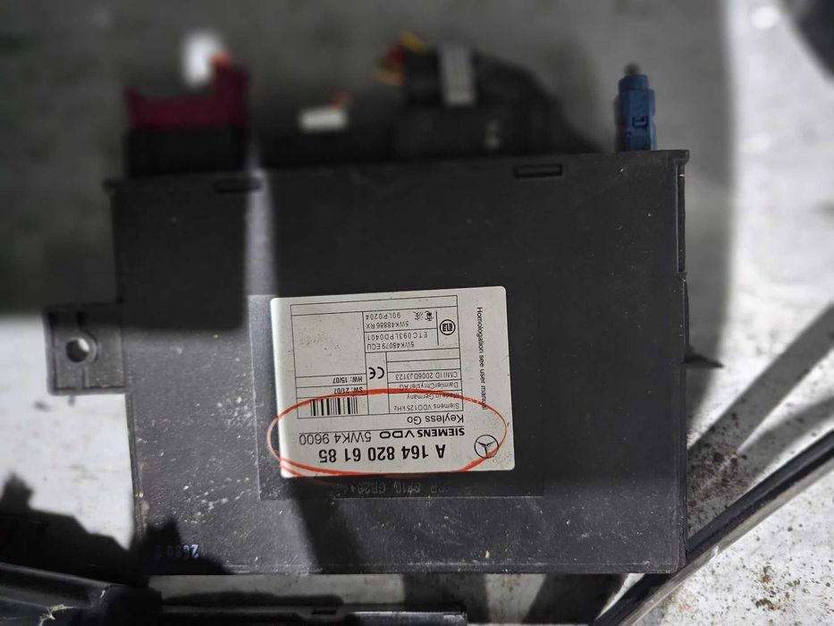 modul Keyless A1648206185 Mercedes ML GL w164 ML320 GL320 Ml420 ML350