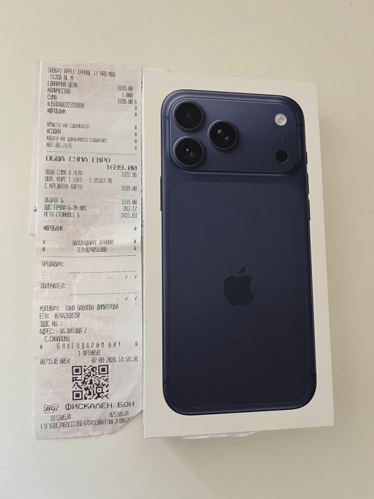 Iphone 17pro max 512GB