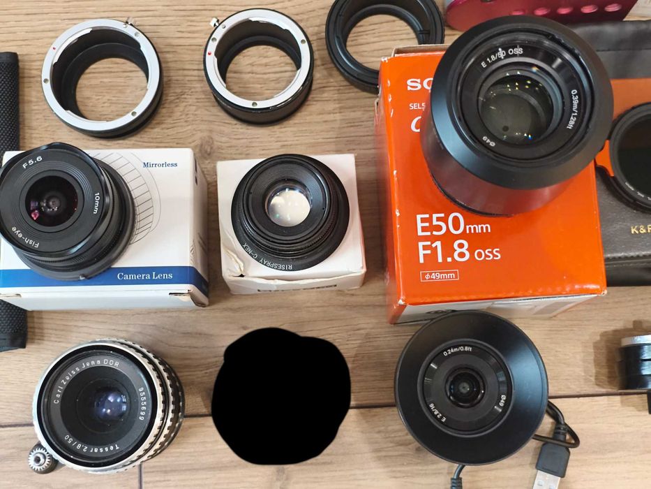 Sony a6000 <25k count + 16mm 2.8, 50mm 1.8 + много подаръци