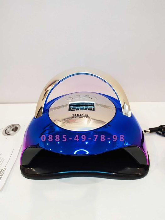 168W Професионална мощна UV/LED лампа-печка за нокти,маникюр,педикюр