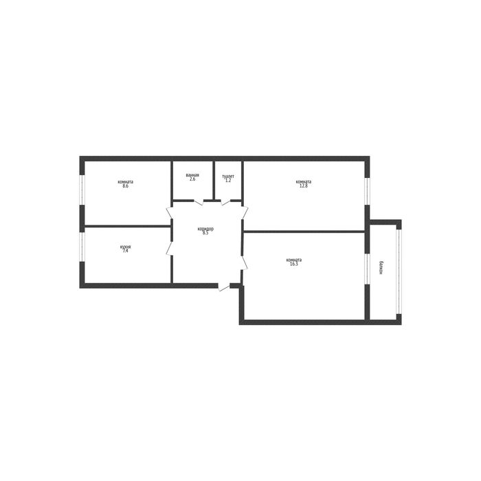 продажа 3 ком квартиры КЖБИ