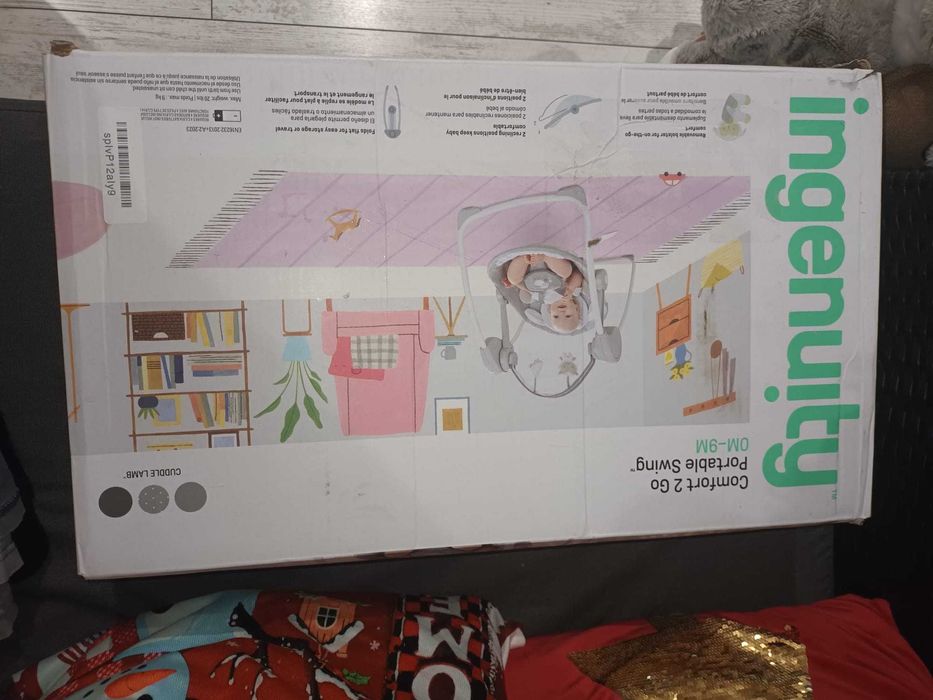 Преносима бебешка люлка Ingenuity Comfort 2 Go