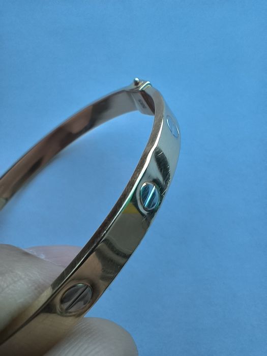 Золотой браслет Cartier Italy