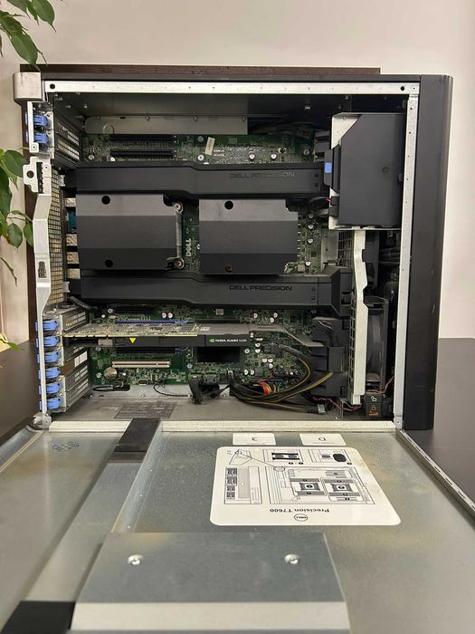 Workstatioн Dell Precision T7600 Tower / 2×Intel Xeon E5-2670 / 48 GB DDR3 / NVIDIA Quadro K4200 4 GB / 512 GB SSD + 2x2TB HDD