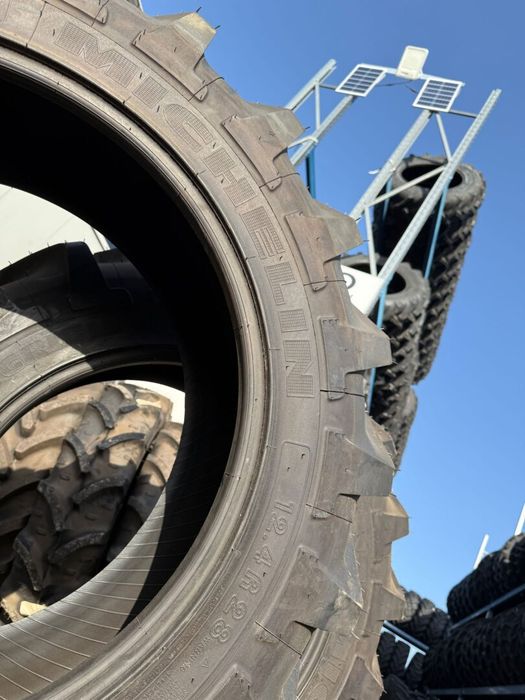ANVELOPA 12.4 R28 MICHELIN AGRIBIB 121/118A8 ( DOT 2017 )  Cauciucuri tractor, Fiat, Case, Fendt, John Deere, New Holland, Massey Ferguson, UTB   Cauc