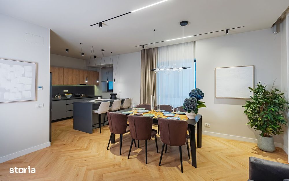 AFI Home North-Penthouse, mobilat&utilat, all-inclusive+2 loc parcare