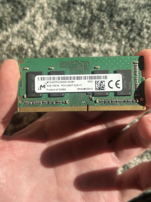 Озу DDR4 4 gb для ноутбук