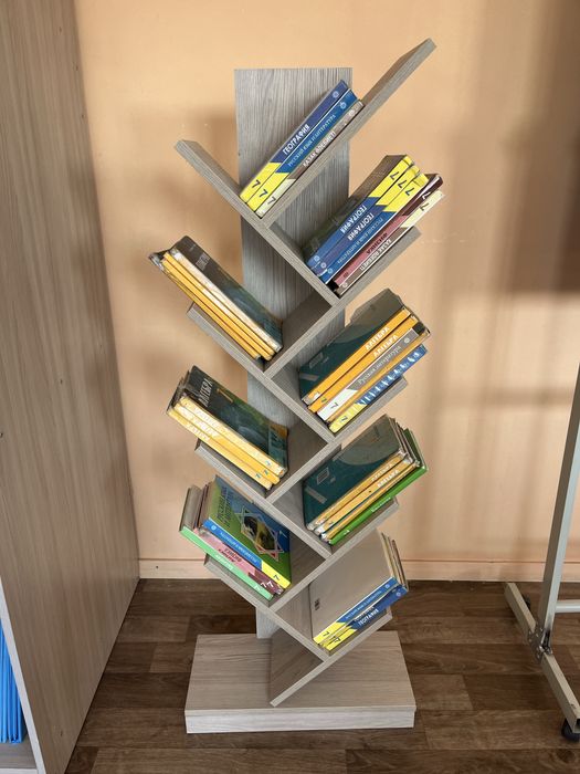 Напольная полка для книг, стеллаж книжный