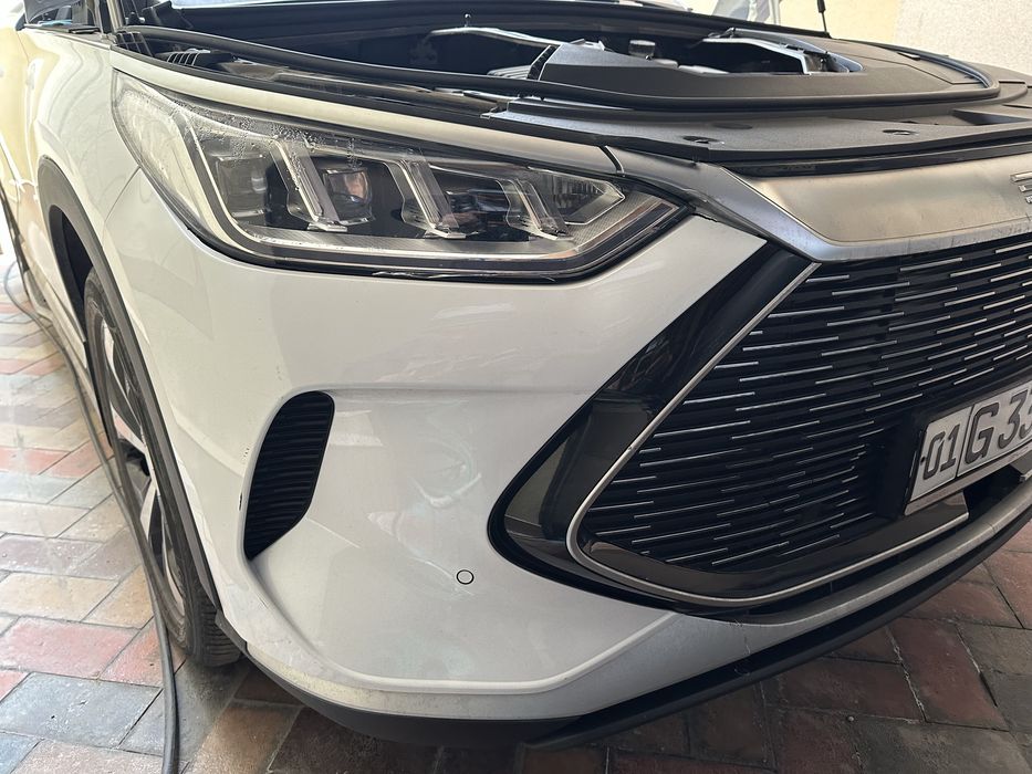 Фара BYD Song Plus Гибрид б/у для реставрации