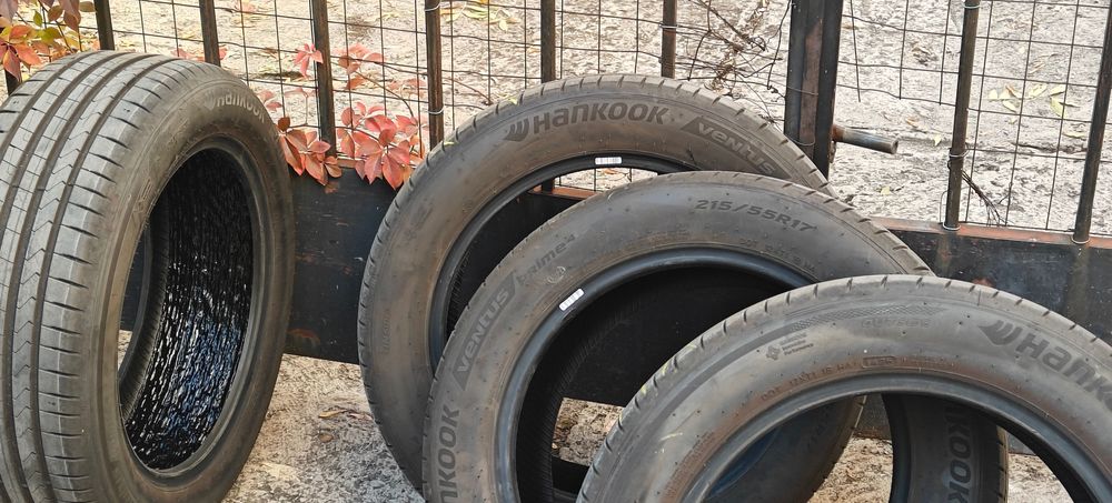 Почти НОВИ 4 бр. летни гуми Hankook Ventus Prime 4 - DOT 2026!