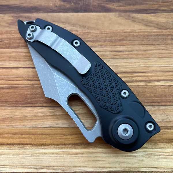 Microtech Stitch-A, Lama Stonewash M390, Automat