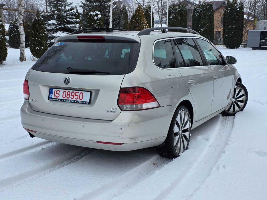 VW Golf VI 2010 1.6 TDI 105 CP euro 5 / RATE fara avans