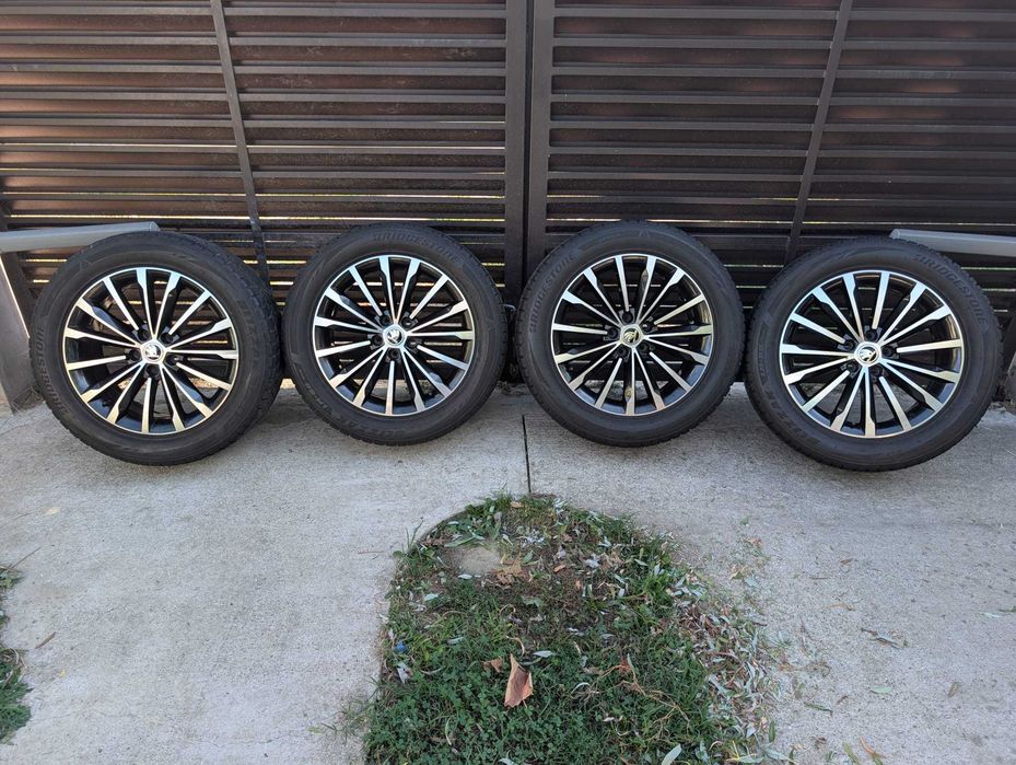 Jante roti iarna ORIGINALE Skoda Kodiaq 5x112 Trinity 235 55 R18
