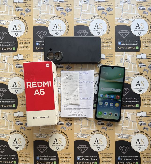 Redmi A5 128Gb 4Gb Ram impecabil + Garantie