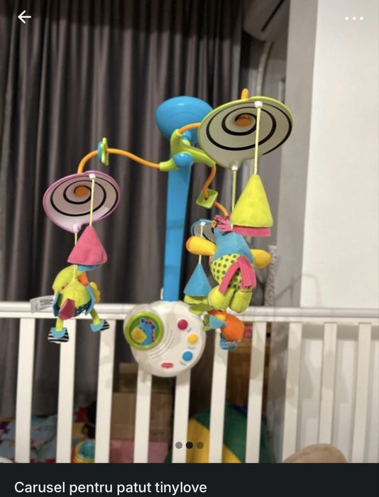 Carusel pentru patut Tiny Love
