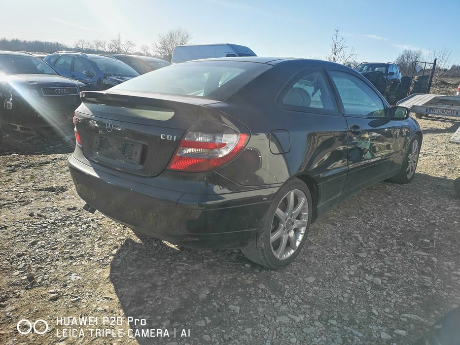Мерцедес Ц- класа 220 CDI 143к.с. 6 ск. Панорама, Кожа, На части