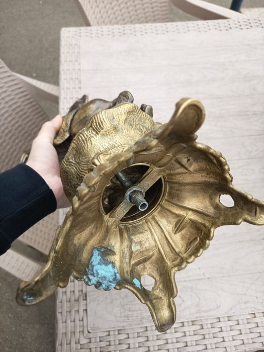 Statueta Cal Deosebita Alama/Bronz Piesa Veche