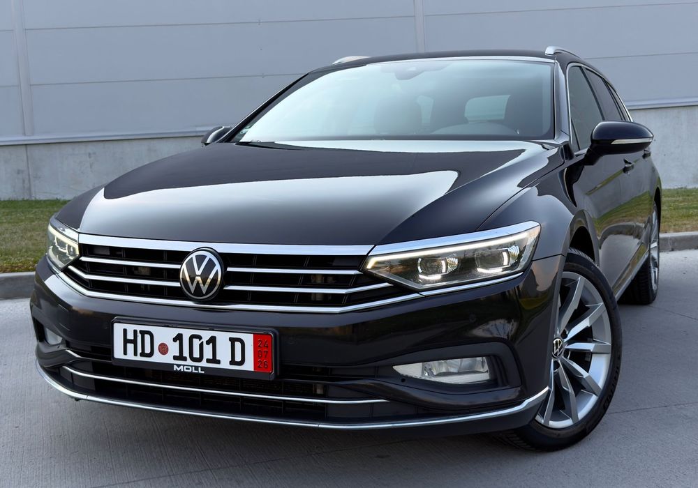 Volkswagen Passat B8 Facelift/ 2.0 TDI/ 200 CP/ Matrix/Alcantara/R18/Elegance/Camera